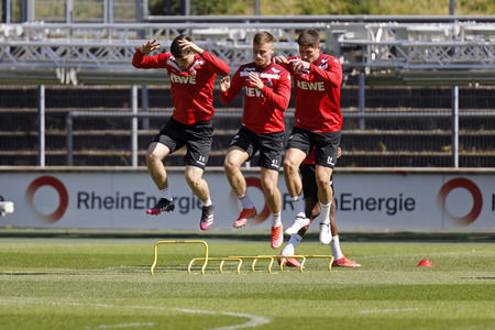 Training des 1. FC Köln