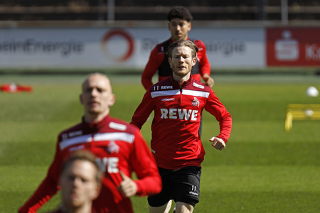 Training des 1. FC Köln