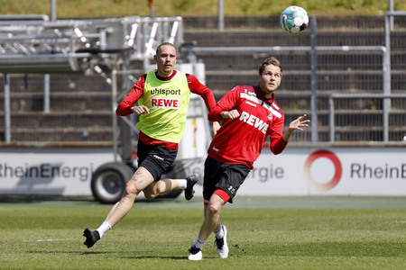 Training des 1. FC Köln