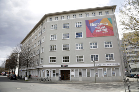 Pressekonferenz mit Susanne Hennig-Wellsow in Berlin