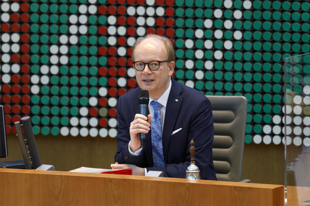 125. Plenarsitzung des Landtages Nordrhein-Westfalen in Düsseldorf