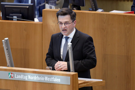 125. Plenarsitzung des Landtages Nordrhein-Westfalen in Düsseldorf