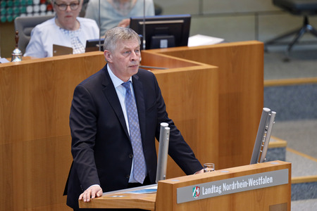 125. Plenarsitzung des Landtages Nordrhein-Westfalen in Düsseldorf