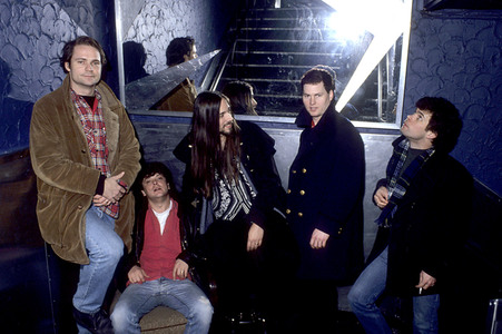 Photoshooting mit The Tragically Hip in Hamburg