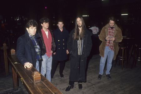 Photoshooting mit The Tragically Hip in Hamburg