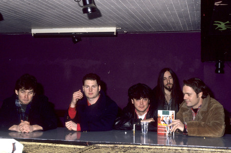 Photoshooting mit The Tragically Hip in Hamburg