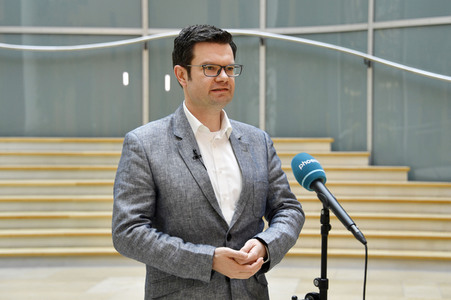 Pressestatement von Marco Buschmann in Berlin