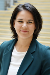 Pressestatement mit Annalena Baerbock in Berlin