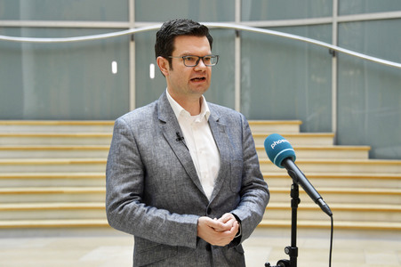 Pressestatement von Marco Buschmann in Berlin