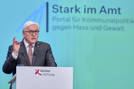 Freischaltung des Onlineportals 'Stark im Amt' in Berlin