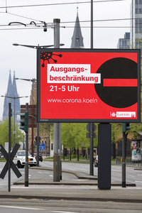 Symbolfoto Ausgangssperre