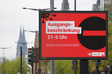 Symbolfoto Ausgangssperre