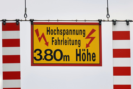Symbolfoto Maximale Duchfahrtshöhe