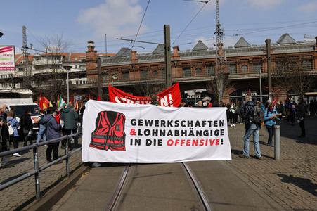 Demonstrationen am 1. Mai 2021 in Berlin