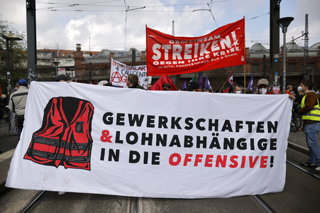 Demonstrationen am 1. Mai 2021 in Berlin