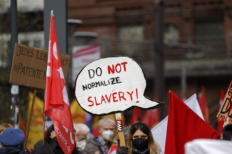 Demonstrationen am 1. Mai 2021 in Berlin