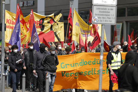 Demonstrationen am 1. Mai 2021 in Berlin