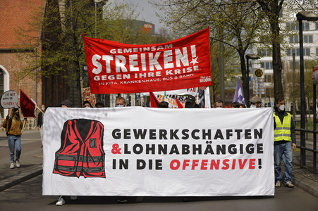 Demonstrationen am 1. Mai 2021 in Berlin