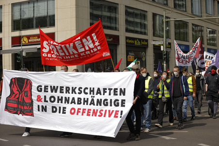 Demonstrationen am 1. Mai 2021 in Berlin