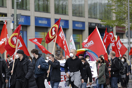Demonstrationen am 1. Mai 2021 in Berlin