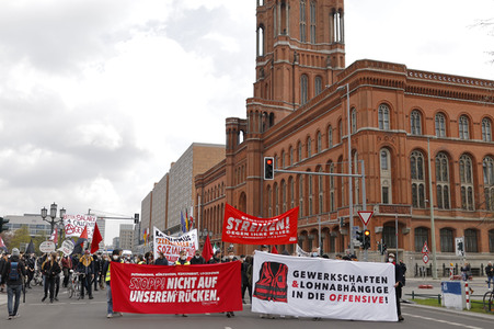 Demonstrationen am 1. Mai 2021 in Berlin