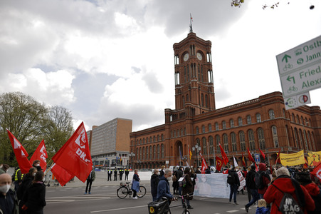 Demonstrationen am 1. Mai 2021 in Berlin