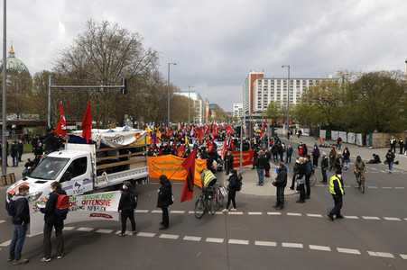 Demonstrationen am 1. Mai 2021 in Berlin