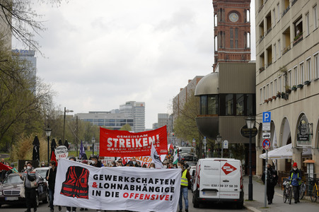 Demonstrationen am 1. Mai 2021 in Berlin
