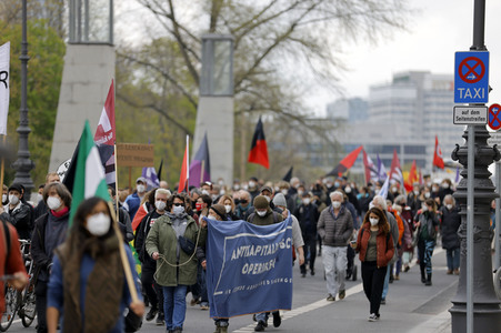 Demonstrationen am 1. Mai 2021 in Berlin