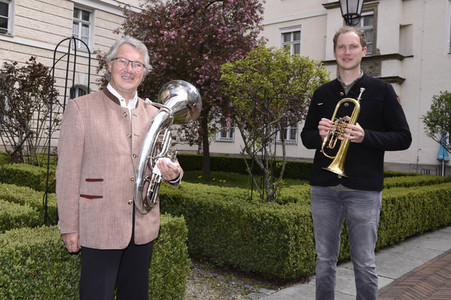 Aktion 'Paukenschlag gegen die Einsamkeit' in München
