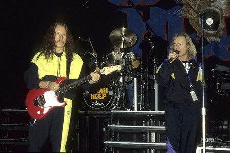 Soundcheck von Uriah Heep in London