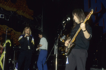 Soundcheck von Uriah Heep in London