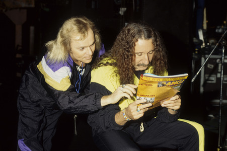 Soundcheck von Uriah Heep in London
