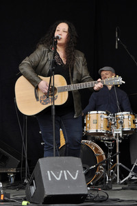 1. Mai Kundgebung der Partei Die Linke in Dresden
