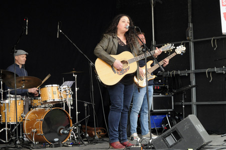 1. Mai Kundgebung der Partei Die Linke in Dresden