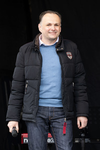 1. Mai Kundgebung der Partei Die Linke in Dresden