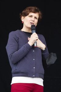 1. Mai Kundgebung der Partei Die Linke in Dresden