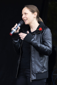 1. Mai Kundgebung der Partei Die Linke in Dresden