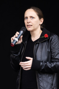 1. Mai Kundgebung der Partei Die Linke in Dresden