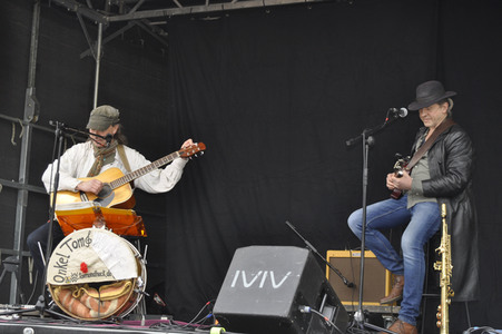 1. Mai Kundgebung der Partei Die Linke in Dresden