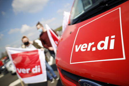 Maikundgebung des DBG in Düsseldorf