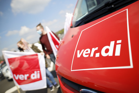 Maikundgebung des DBG in Düsseldorf