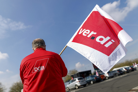 Maikundgebung des DBG in Düsseldorf