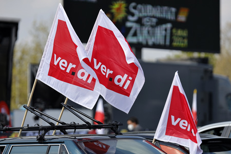 Maikundgebung des DBG in Düsseldorf