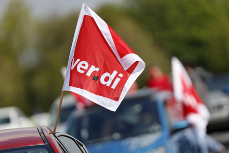 Maikundgebung des DBG in Düsseldorf