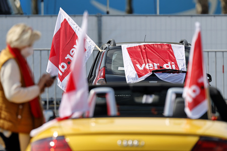 Maikundgebung des DBG in Düsseldorf