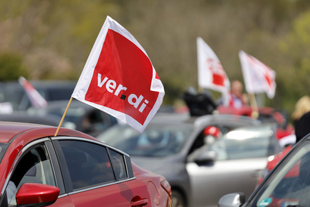 Maikundgebung des DBG in Düsseldorf