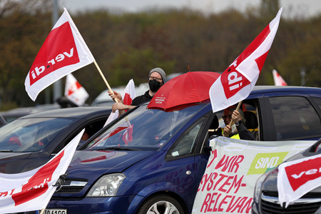 Maikundgebung des DBG in Düsseldorf