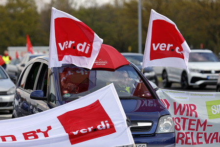 Maikundgebung des DBG in Düsseldorf