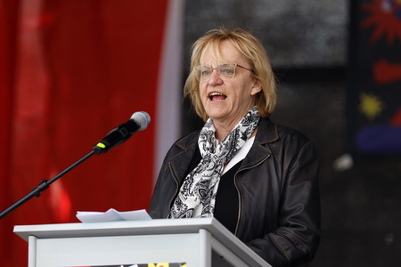 Maikundgebung des DBG in Düsseldorf